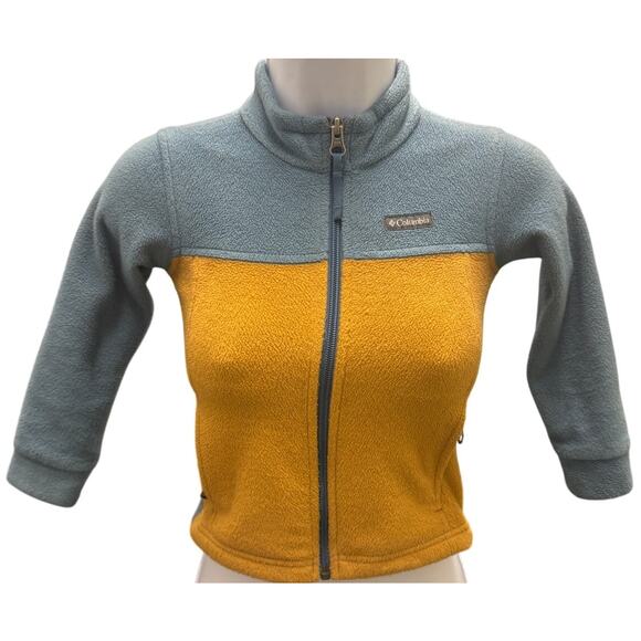 Columbia Other - Columbia Boys' 4t Steens Mountain II Fleece Winter Jacket Orange yellow blue